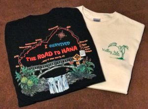 I survived the road to Hana T-shirts